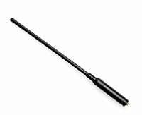 Antenne télescopique double bande KN-RH660S 144/430 MHz VHF UHF à gain élevé pour communication longue portée, compatible talkie-walkie BF888S UV5R, verticale