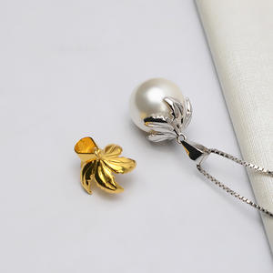 Accesorios DIY para Mujer - Collar con Colgante de Diadema de Plata S925 con 11-13 Perlas, Embalaje en Bolsa Vacía - Product Image 1