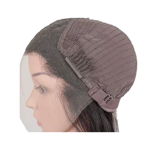 <b>HD</b> <b>Lace</b> Frontal <b>Wig</b> with Ultra-thin for <b>Lace</b> Virgin Remy European Hair Machine Double Weft-Premium Quality Hair Extension - Product Image 1