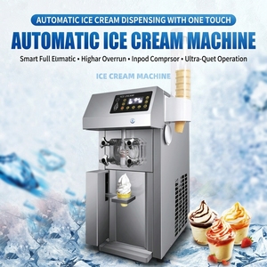 HN QDMECH Machine à glace molle professionnelle de qualité alimentaire pour salon de thé, machine à glace automatique à tête unique - Product Image 1