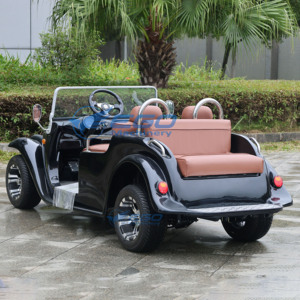 Voiture électrique classique blanche personnalisée, artisanat spécial, 4 roues, style rétro, en vente – Meilleures ventes - Product Image 6