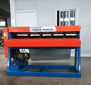 Mạ kẽm tấm kim loại rạch Máy 1200mm cho ăn Chiều rộng cho mái sử dụng với các thành phần động cơ cốt lõi - Product Image 3