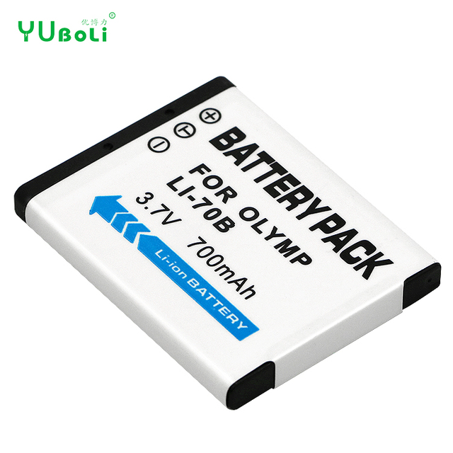 700mAh Factory Direct Sale LI-70B LI70B LI 70B Camera Battery for Olynpus D-700 D-705 FE-4020 FE-4040 Digital Batteries