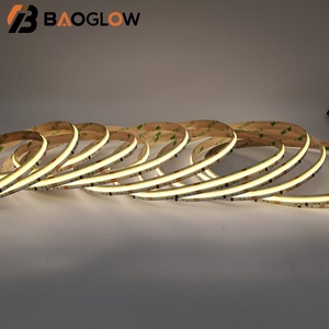 DC 24V Warm White LED <b>Strip</b> Lights 2700K 6500K Flexible COB Led <b>Strip</b> 576 Leds/m <b>Copper</b> Body COB Flex LED <b>Strips</b> - Product Image 3