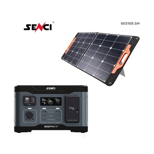 เครื่องจ่ายไฟฉุกเฉินสำหรับบ้าน 1500w 1152wh ความจุขนาดใหญ่ พร้อมพอร์ต AC สำหรับสำรองไฟ แบตเตอรี่ลิเธียมสำรองพลังงานแสงอาทิตย์สำหรับบ้าน รุ่น SC-2400 - Product Image 4