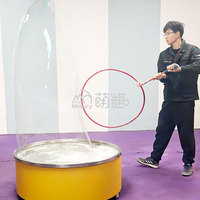 Moetry Table de jeu à bulles d'eau ronde géante pour enfants Musée des sciences Juguetes de Burbujas