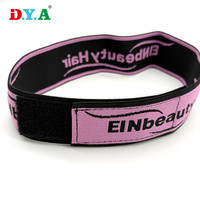 Vente en gros de bandeau ajustable avec logo personnalisé bande élastique de fusion en dentelle pour perruques