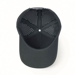 Gorra de Golf de 6 Paneles con Logotipo Personalizado, Perforada con Láser, para Hombre, Gorra Deportiva Impermeable de Béisbol, Gorra de 5 Paneles - Product Image 6