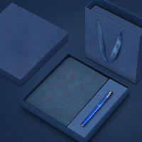 Carnet de notes de luxe A5 imprimé en typographie, personnalisé, pour bureau, journal, ensemble cadeau d'entreprise, stylo, vente en gros