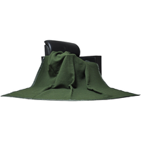 BLEU PHOENIX Couverture Armée Vert Laine 70% Laine 30% Polyester Satin Garniture Prison Relief Premiers Secours Sauvetage Pas Cher Humanitaire