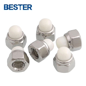 <span class=keywords><strong>M5</strong></span> M6 M8 M10 304 Thép Không Gỉ Màu Đen Trắng Nylon Nhựa Đầu Nylon Chèn Hex Acorn Dome End Cap <span class=keywords><strong>Nut</strong></span> - Product Image 2