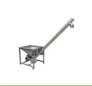 2025 ucuz fiyatlar yeni tasarım boru Metal vidalı konveyör fıstık süreci için besleyici hazne ile paketleme makinesi - Product Image 1