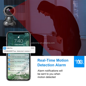Nhà Thông Minh 3MP glambot Robo cánh tay Mini CCTV CC máy ảnh không dây trong nhà Wifi máy ảnh trực tuyến 1080P 1MP pzt CCTV <span class=keywords><strong>Camera</strong></span> An Ninh - Product Image 2
