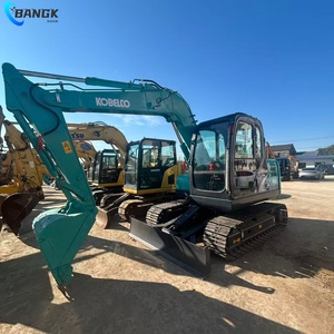 Escavatore Mini Kobelco Sk75 Usato, Attrezzatura Pesante per Costruzioni in Buone Condizioni, Video Ispezione Meccanica per Test - Product Image 3