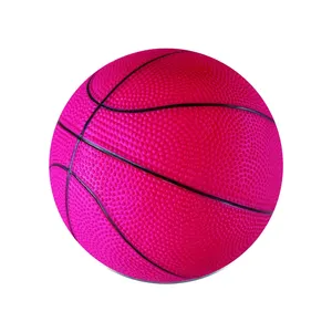 Рекламный надувной баскетбольный мяч Yexi для помещений, улицы, спорта, мини-размер 2/3, детские пластиковые игрушечные мячи для детей AQ8F802, красный