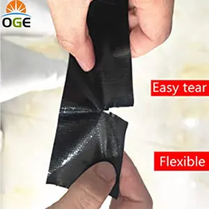 Nature Rubber Glue Best Quality Black 2 Inch Book Binding Heavy Duty Black Cloth Duct Adhesive Tape