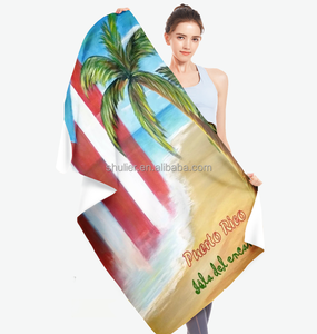 Mapas de las toallas de playa de Puerto Rico, mantas de playa, toallas de baño y natación - Product Image 4
