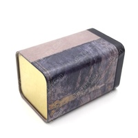 Boîte d'emballage carrée personnalisée en étain, pour café, thé, produit