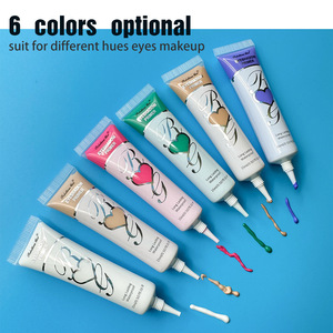 Base liquide waterproof Beckisue pour <span class=keywords><strong>les</strong></span> <span class=keywords><strong>yeux</strong></span> foncés avec étiquette, finition mate, maquillage minéral pour <span class=keywords><strong>les</strong></span> <span class=keywords><strong>yeux</strong></span>, longue tenue, anti-bavures - Product Image 2