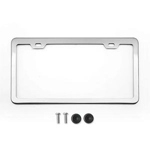 กรอบป้ายทะเบียนแบบพลิกได้ Lank Chrome พร้อมสไตล์หลากหลาย - Product Image 6