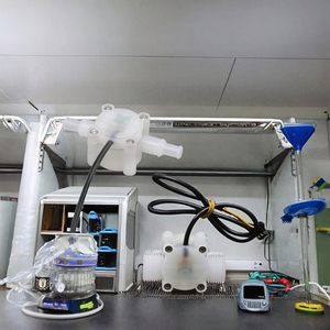 PVDF Hall-Effekt Turbinen-Flüssigkeitsdurchflusssensor 3,5-24VDC Impuls/4-20mA/RS485 Ausgang für Chemikalien/Säure/Essig - Product Image 3