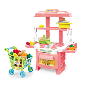 Chariot <span class=keywords><strong>de</strong></span> courses pour <span class=keywords><strong>légumes</strong></span> <span class=keywords><strong>de</strong></span> cuisine, jouets <span class=keywords><strong>de</strong></span> cuisine modernes, ensembles <span class=keywords><strong>de</strong></span> jeux - Product Image 4