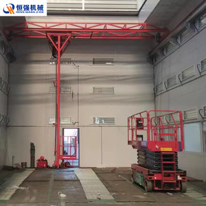 Plateforme élévatrice rotative à 360 degrés Hengqiang Boom Lift HQSWD-7, hydraulique et électrique, pour la construction et la réparation en usine - Product Image 4