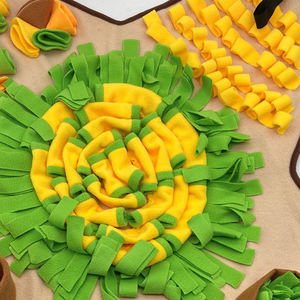 Pet <b>Dog</b> Foraging <b>Mat</b> Interactive Puzzle Feeder Sniffing Pad <b>for</b> Slow Feeding Smell Training Cats <b>Dogs</b> Olfactory <b>Snuffle</b> Pads - Product Image 5