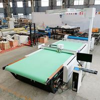 Table de découpe de tissus CNC pour traceur de vêtements en toile textile numérique