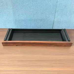 Bắc Mỹ Đen Walnut rắn gỗ phía trước bảng điều khiển, lưu trữ ngăn kéo cho bàn và máy tính bảng, nội bộ bảng phân vùng ngăn kéo - Product Image 1