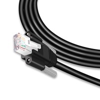 Câble Ethernet blindé Gigabit haute flexibilité Gige pour caméra CCD industrielle