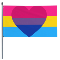 Drapeau Vore Pride en polyester bon marché 3 x 5 pieds pour la décoration de jardin et de cour