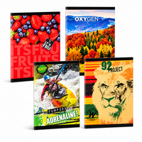 Carnet de notes A5 personnalisé avec logo, couverture en papier blanc, reliure agrafée, impression UV, impression CMJN, carnet de notes avec reliure agrafée