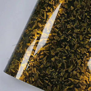 0.3x15m PVC vật nuôi bóng giả mạo carbon chống xước phát hành không khí ppf vinyl cán phim tự động lá xe cơ thể bọc dán lớp phủ - Product Image 5