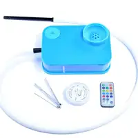 Portable Shisha Hookah with LED Lighter, Acrylic Hookah
