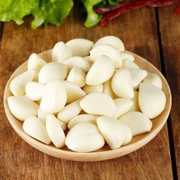Ail frais pelé de nouvelle récolte, ail blanc normal de grande taille, prix de gros