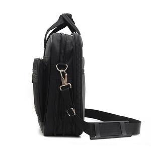 Maletín Portaordenador para Hombre y Mujer, de Nylon, Impermeable, con Asa de Hombro, Múltiples Compartimentos, para Portátil de 15.6 Pulgadas - Product Image 4