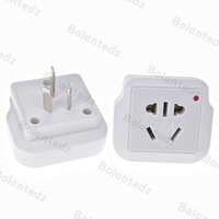 AU vers US CN EU Plug 16A Adaptateur Chine Européenne vers Australien Nouvelle-Zélande 3 Broches En Acier Inoxydable Argent Power Wall Plug Socket