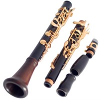 Factory Ebony Clarinet G Gold Plated Keys
