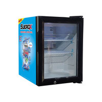 Meisda SC35 35L Porte en Verre Mini Bar Display Cooler avec Style à Température Unique