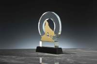 Trophées en cristal K9 en gros YZ, plaques de remise de diplôme personnalisées, base en cristal noir, style sportif écologique, gravure personnalisée