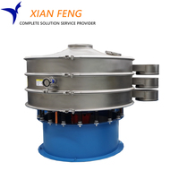 Équipement de séparation par tamis vibrant circulaire en acier inoxydable à haute efficacité avec moteur vertical rotatif