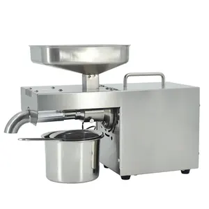 Hot Selling Household 304 Quail Stainless Steel Electric Soybean Oil Press Machine for Farm