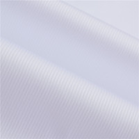 Tissu Premium 100% Coton Peigné Blanchi 70s*90s Finition à l'Ammoniaque Liquide Tissé Léger Respirant Doux Facile d'Entretien Blanc