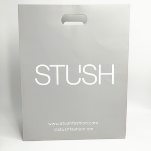 Bolsas de Papel de Lujo con Asas Troqueladas y Logotipo Personalizado, Bolsas de Compras de Moda, Bolsas de Papel con Asas Troqueladas para Maquillaje - Product Image 4