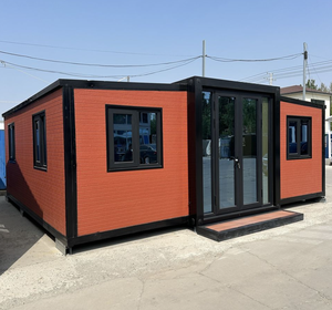 Moderna Villa prefabbricata con 3 camere da letto spedizione diretta vivere il tuo sogno prima con una casa elegante in acciaio pannello Sandwich - Product Image 1