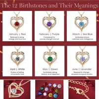 Nouveau pendentif incrusté de diamants en forme de coeur à double couche, bijoux transfrontaliers populaires en Europe et en Amérique, collier de décembre
