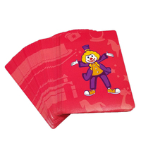 Cartes mémoire alphabétiques 4D personnalisées pour enfants, impression de mots d'animaux, apprentissage de l'écriture, cartes éducatives
