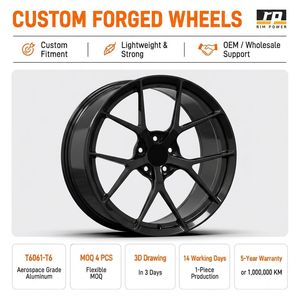 Cerchi Forgiati Monoblocco Rimpower Hyper Black 19x8.5 Personalizzati 16-26 Pollici 5x108 Adatti per Auto Chery - Product Image 2