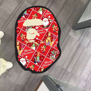 <span class=keywords><strong>Tapis</strong></span> en Velours Imprimés 3D pour Salon, <span class=keywords><strong>Tapis</strong></span> <span class=keywords><strong>de</strong></span> Marque pour Chambre, <span class=keywords><strong>Tapis</strong></span> d'Appoint Mignon Anime Décoration Noël pour la Maison - Product Image 4